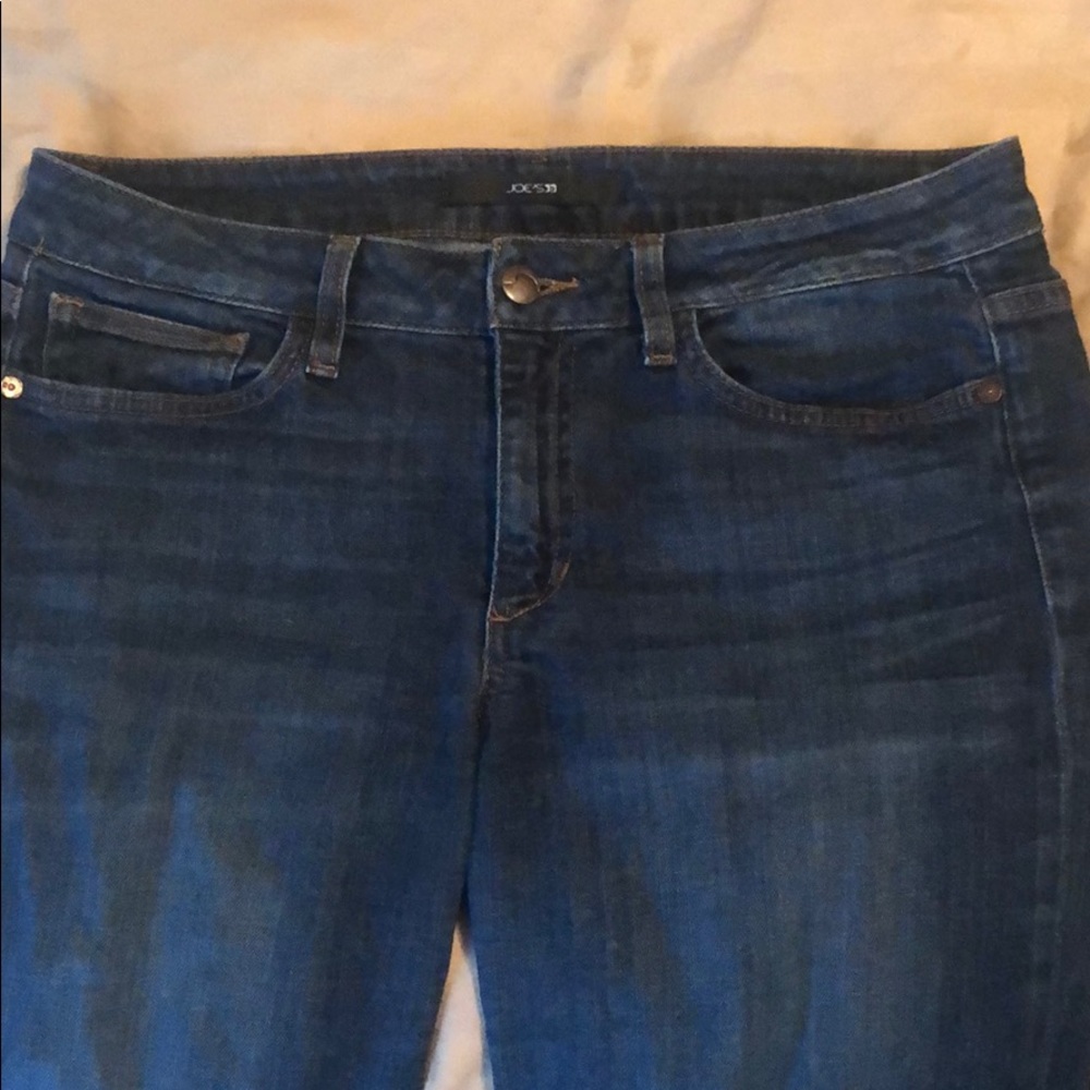 Joes Dark Denim Jeans.